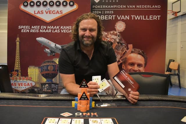 Jury Groenveld wint Pokerkampioenschap van 't Veld april 2026