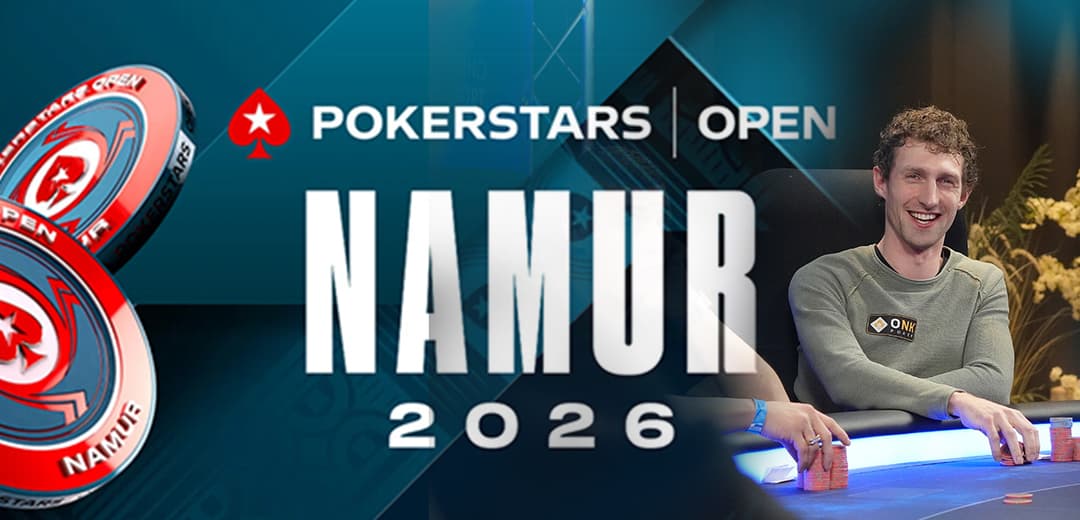 Thomas aanwezig bij Pokerstars Open Namur