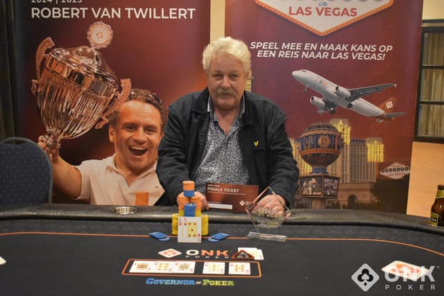 Johan  van der Veen wint Pokerkampioenschap van Westerlee