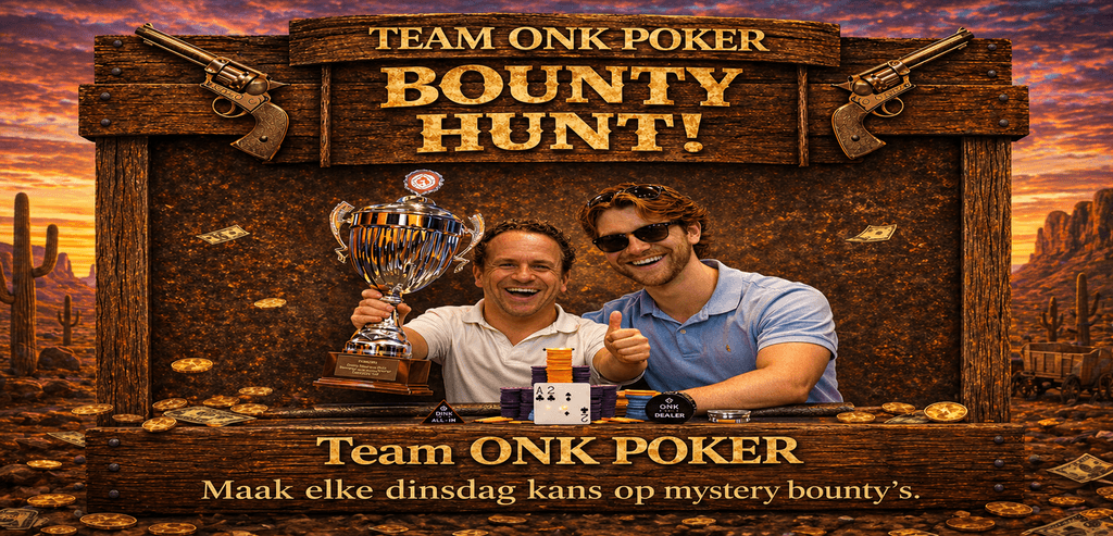 Bounty Hunters Team ONK Poker groot succes!