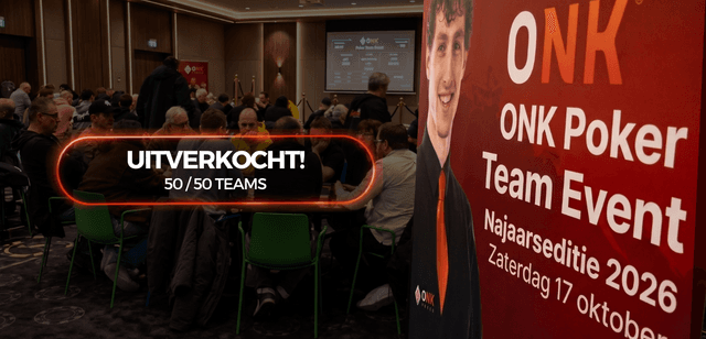 Team Event uitverkocht!