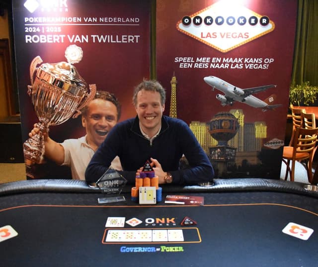 Hans van den Bliek wint Pokerkampioenschap van Nijkerk februari 2026