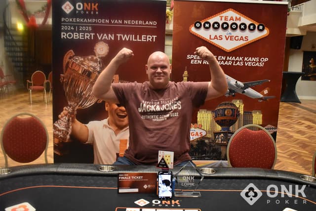 Edwin Veenendaal wint Pokerkampioenschap van Lopik