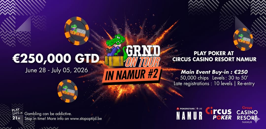 GRND on tour in Namur! De 2e editie gaat van start