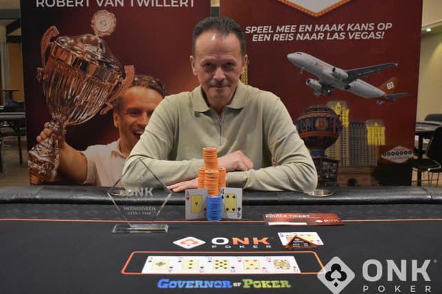 Erick Backhaus wint Pokerkampioenschap van Heerenveen