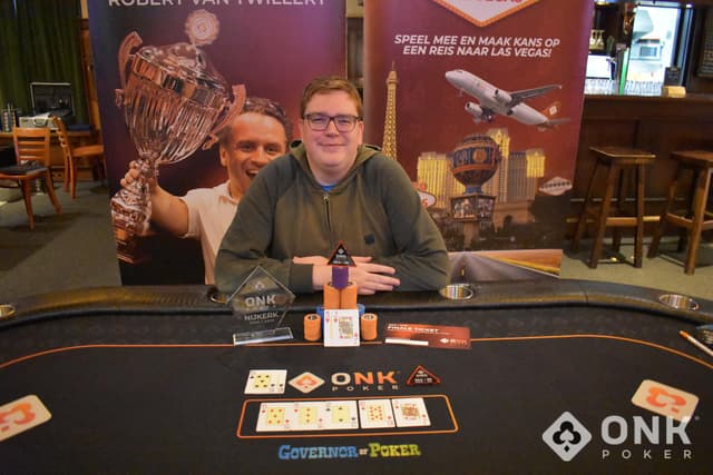 Maarten Boshuis wint Pokerkampioenschap van Nijkerk december 2025