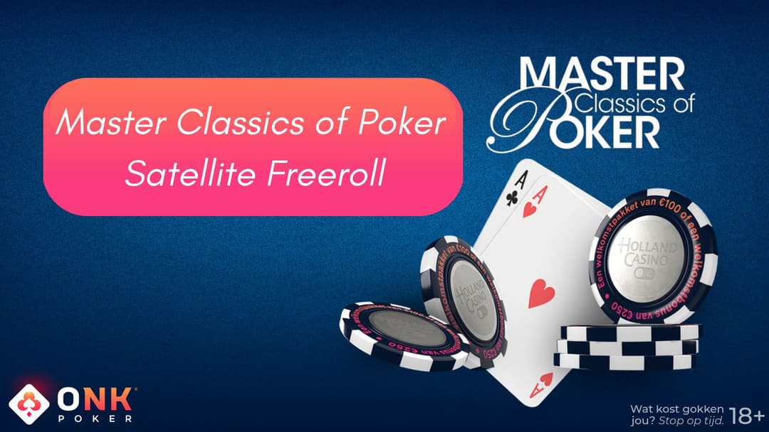 MCOP Freeroll op Holland Casino Online!