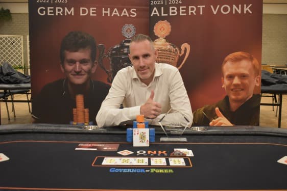 Peter Moelee wint Pokerkampioenschap van Ossendrecht