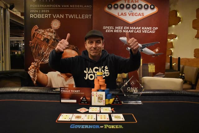 Richard Rooze wint Pokerkampioenschap van Sint-Annaland