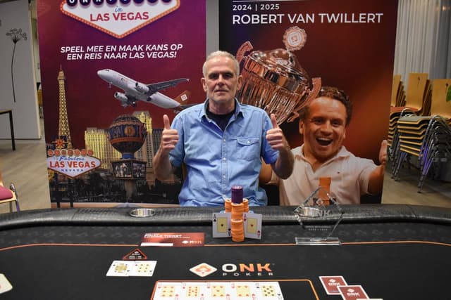 Marcel Fonhof wint Pokerkampioenschap van Berkel en Rodenrijs april 2026
