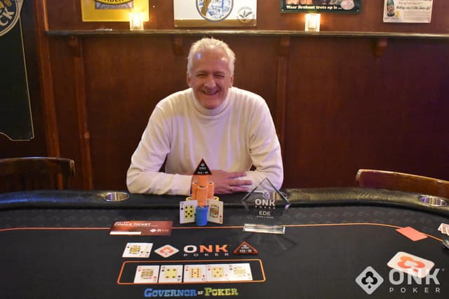 Aad de Jong wint Pokerkampioenschap van Ede
