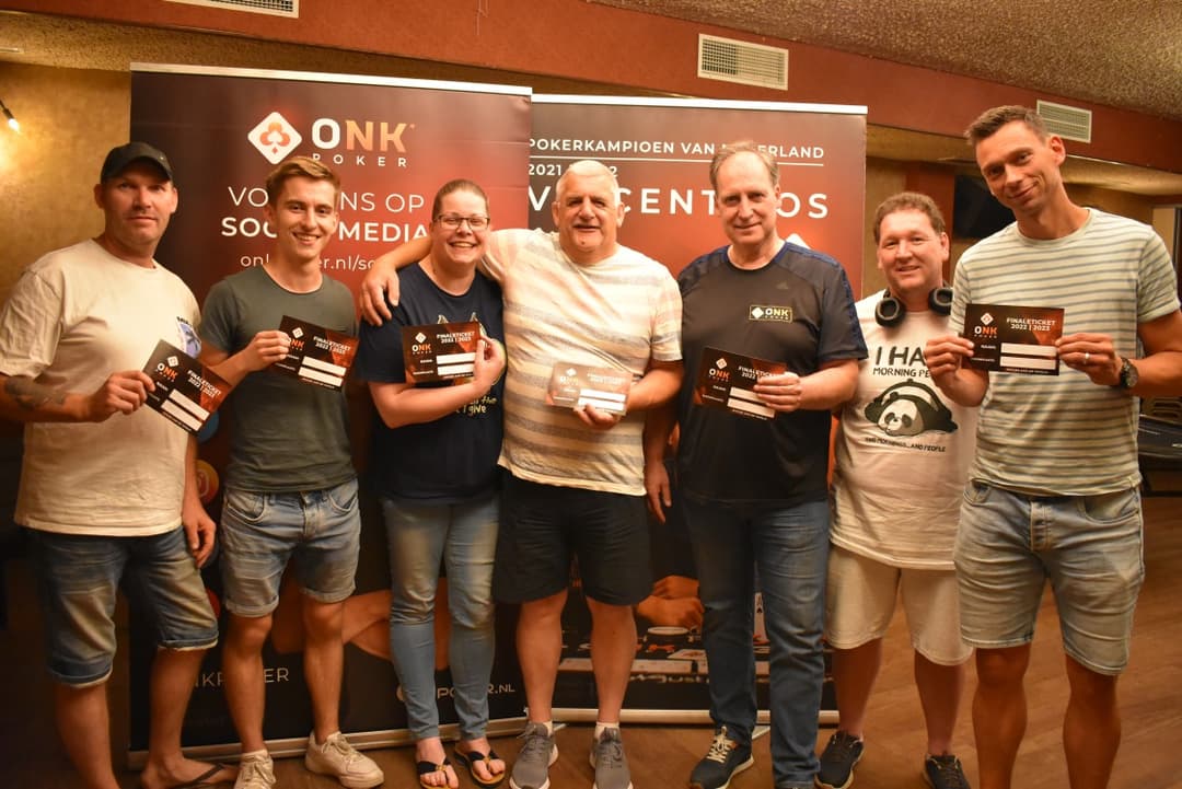 Finalisten ONK Poker