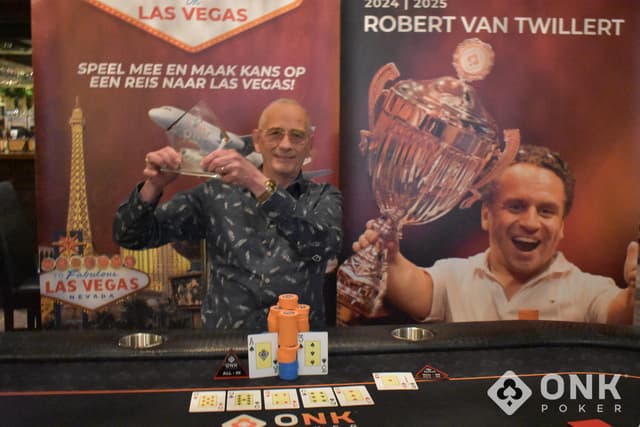 Marc In 't Groen wint Pokerkampioenschap van Oisterwijk september 2025
