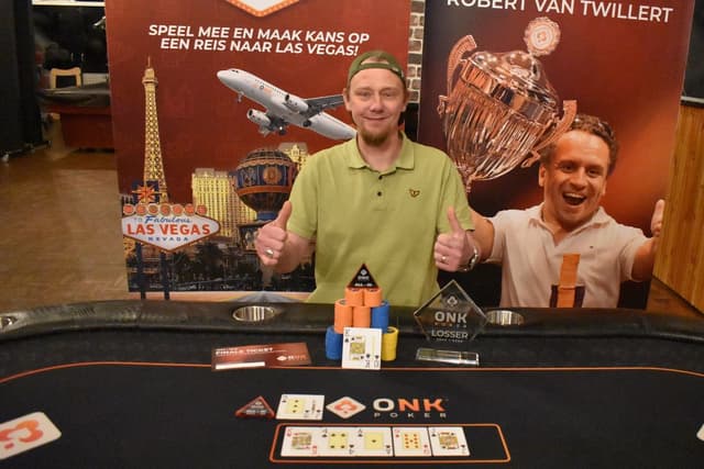 Erik de Gans wint Pokerkampioenschap van Losser