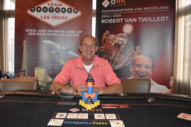 Patrick Quist wint Pokerkampioenschap van Lewedorp