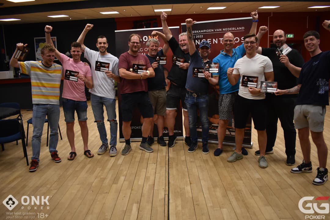 Finalisten ONK Poker