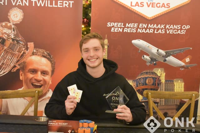 Axel van Welsum wint Pokerkampioenschap van Eerbeek januari '26