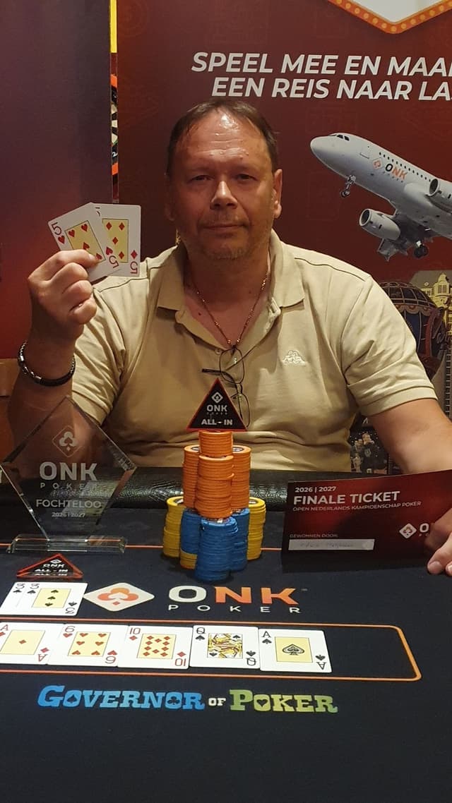 Edwin Meijboom wint Pokerkampioenschap van Fochteloo
