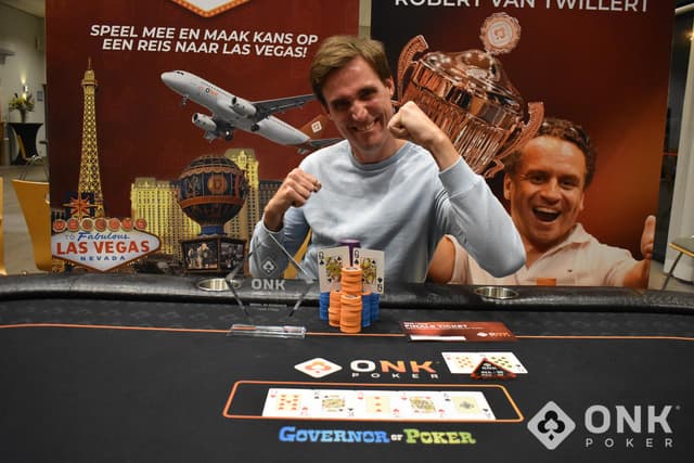Bas Smalbil wint Pokerkampioenschap van Berkel en Rodenrijs