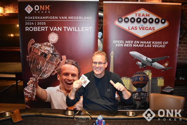 Erwin Oudshoorn wint Pokerkampioenschap van Noordwijk oktober 2025