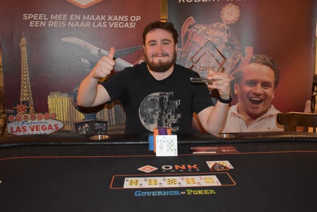 Vladyslav Guramovych Menabde wint Pokerkampioenschap van Oisterwijk april 2026
