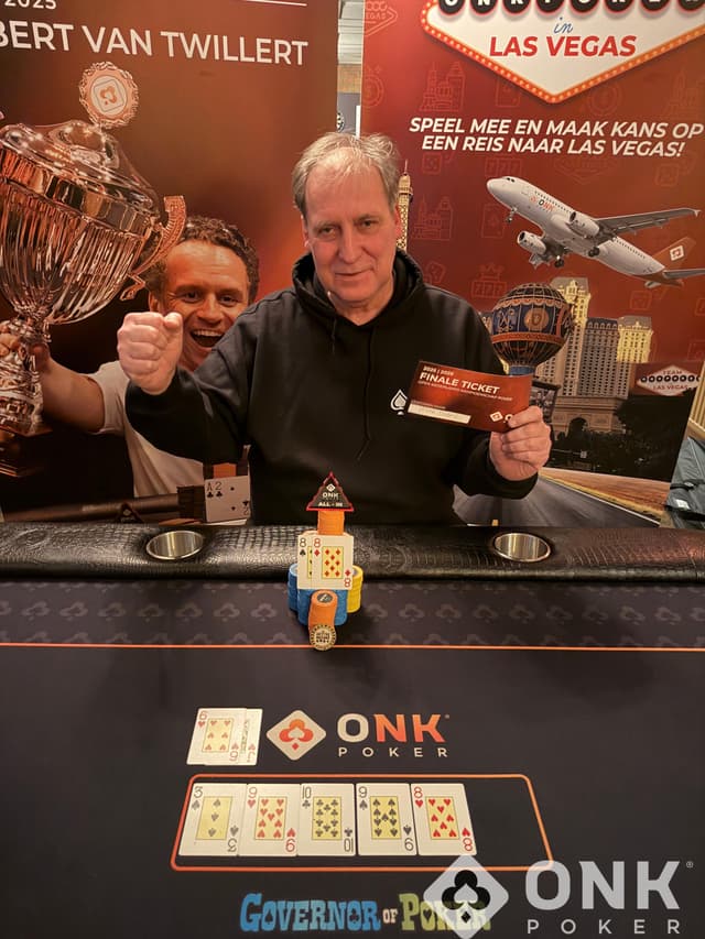 Peter Dirks wint Pokerkampioenschap van Katwijk januari 2026