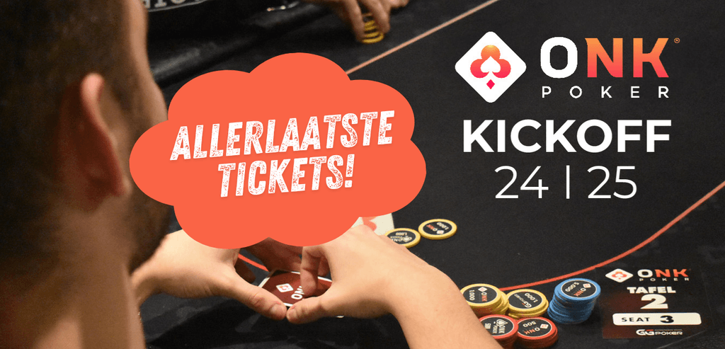 Allerlaatste kick off tickets!