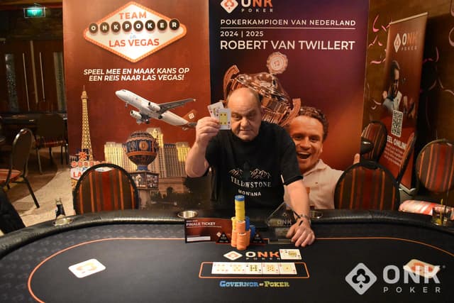 Ron Van gorselen wint Pokerkampioenschap van Budel november '25