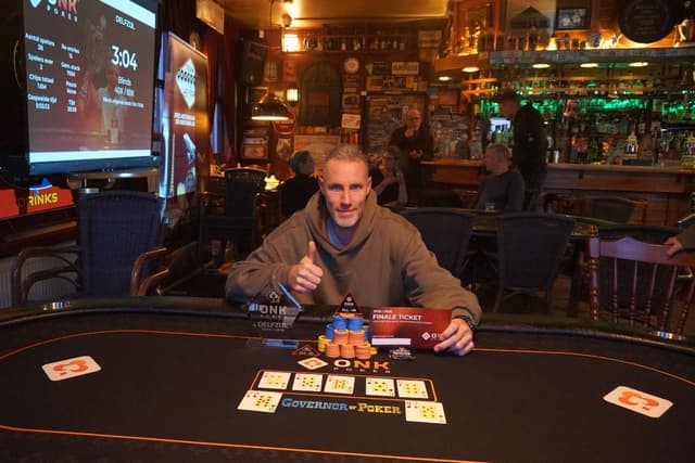 Peter Moelee wint Pokerkampioenschap van Delfzijl 