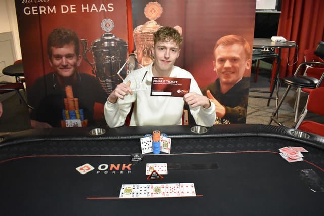 Bryan Os wint Pokerkampioenschap van Lonneker