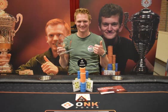 Jack  Maat wint Pokerkampioenschap van Koekange