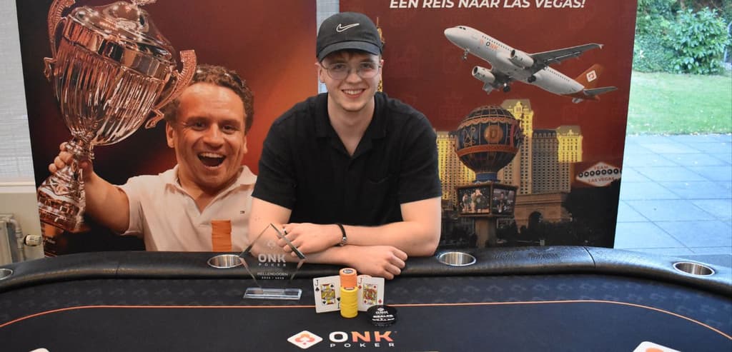 Jasper Dijkman maakt indruk aan de pokertafel!