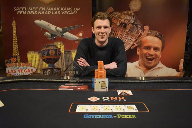 Kees Kingma wint Pokerkampioenschap van Leeuwarden