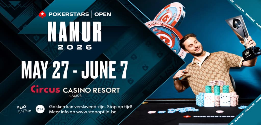 Namur maakt zich klaar voor PokerStars Open