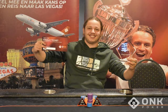 Yordy Kroone wint Pokerkampioenschap van IJmuiden