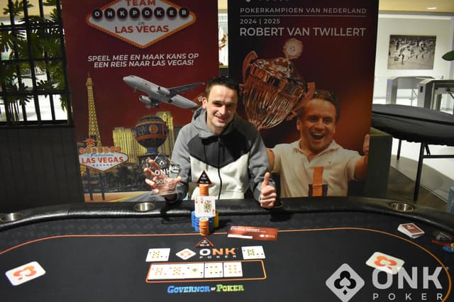 Stefan de Ridder wint Pokerkampioenschap van Soest