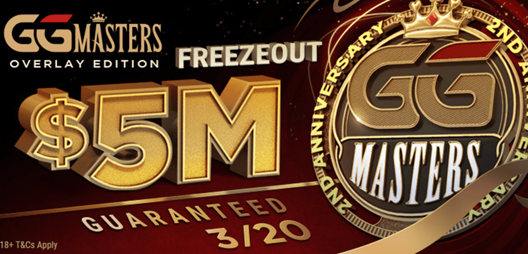 Groot toernooi op GGPoker met $5,000,000 gegarandeerd!