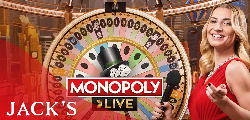 Monopoly live spelen bij Jack’s Casino