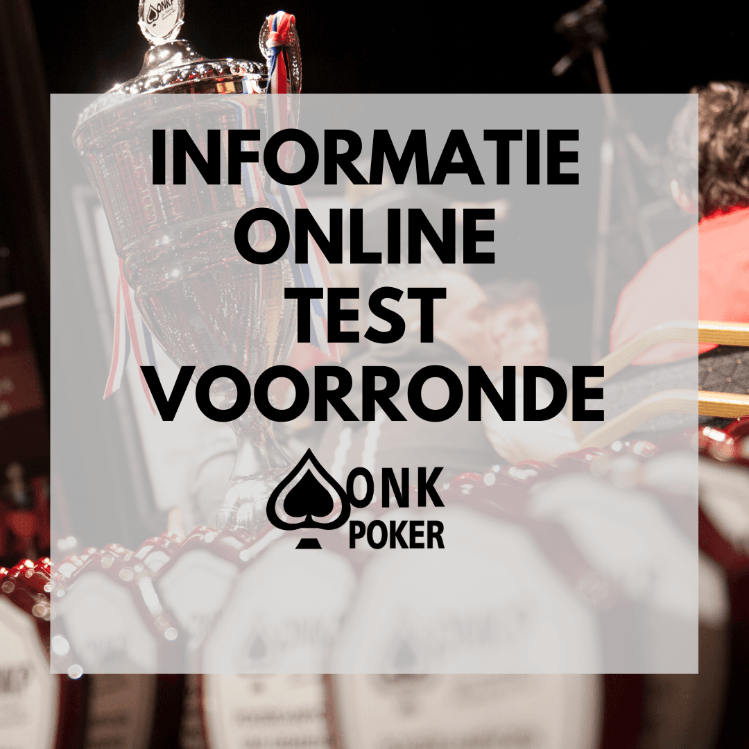 Informatie Online Test ONK Poker (delen met je vrienden)