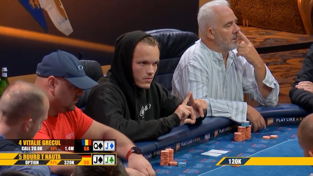 Ruurd naar Dag 3 European Poker Festival