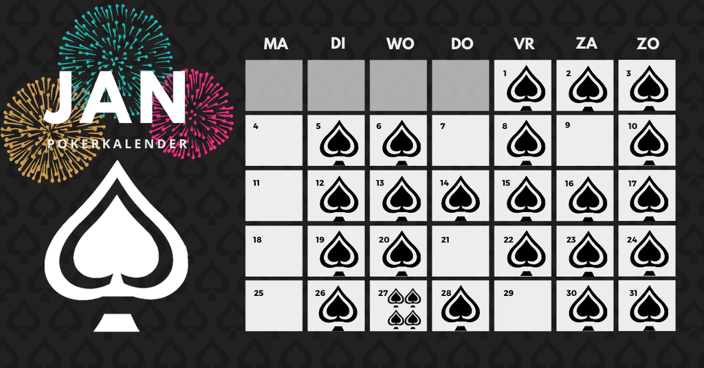 ONK Poker toernooien in januari