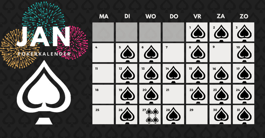 ONK Poker toernooien in januari