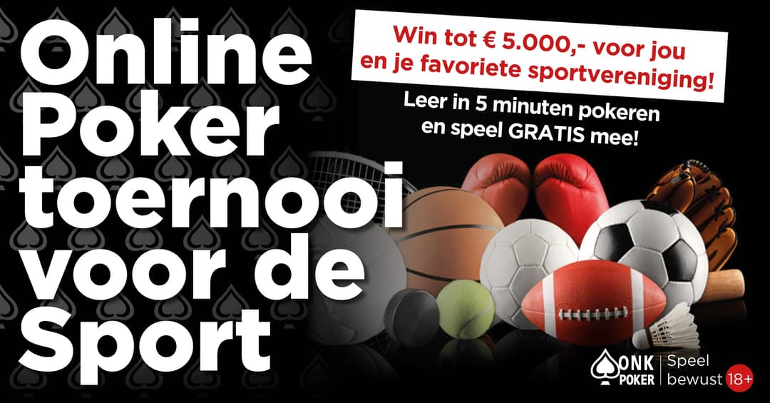 Win tot €5.000 voor jou en je favoriete sportvereniging!