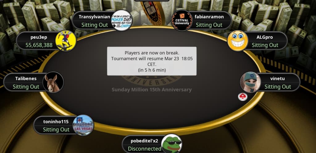 Sunday Million 15th Anniversary dag 3: Kans op Nederlandse winnaar?!