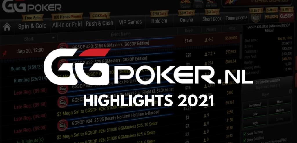 De GGPoker highlights van 2021!
