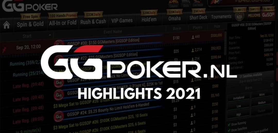 De GGPoker highlights van 2021!