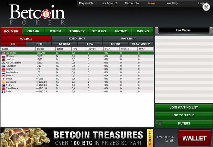 Betcoin poker