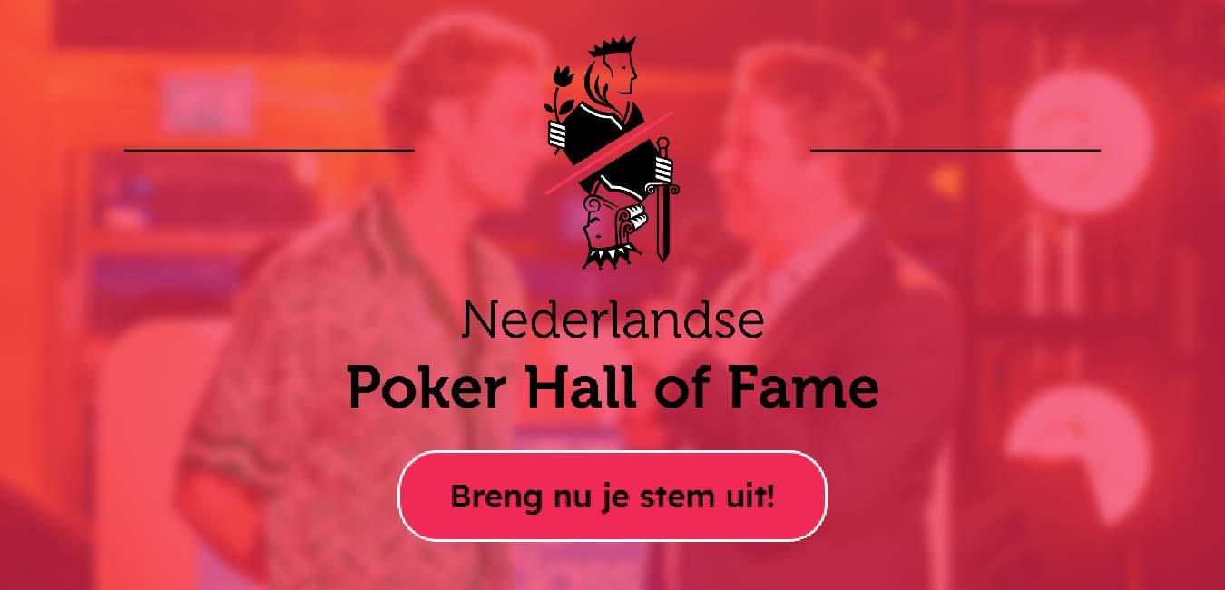 De stembussen van de Nederlandse Poker Hall of Fame zijn weer geopend!