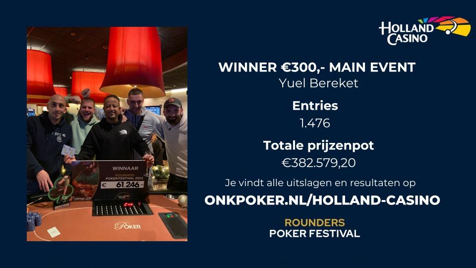 Meer pokeraars dan ooit tevoren in Holland Casino!