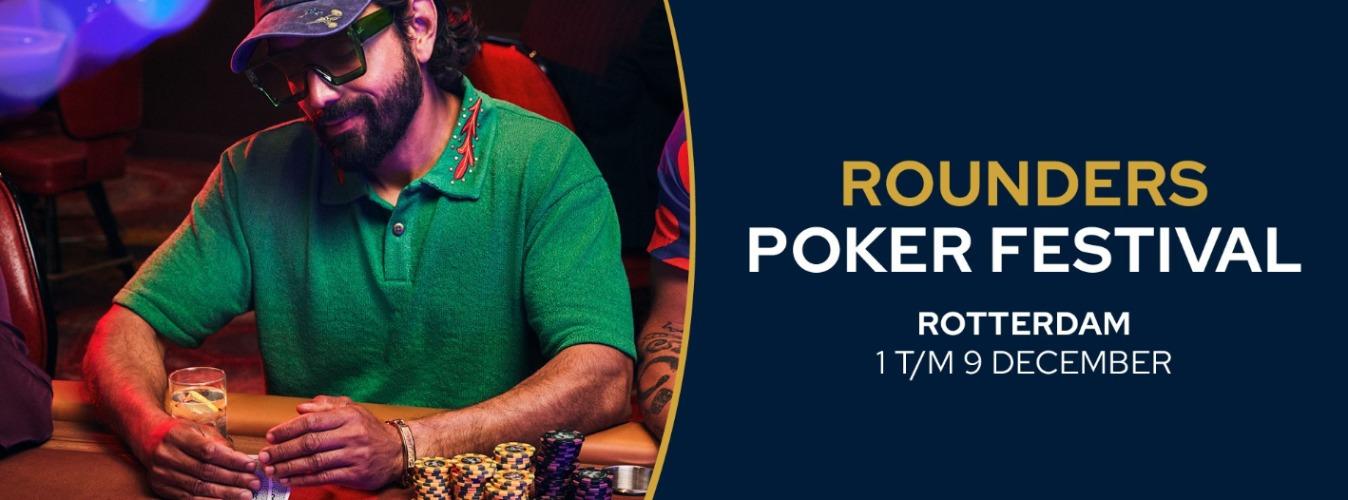 Holland Casino kondigt Rotterdam Rounders Poker Festival aan!